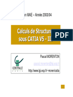 Calculs de Structures Sous Catia V5 - 3