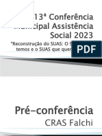 13 Conferência Municipal Assistência Social 2023