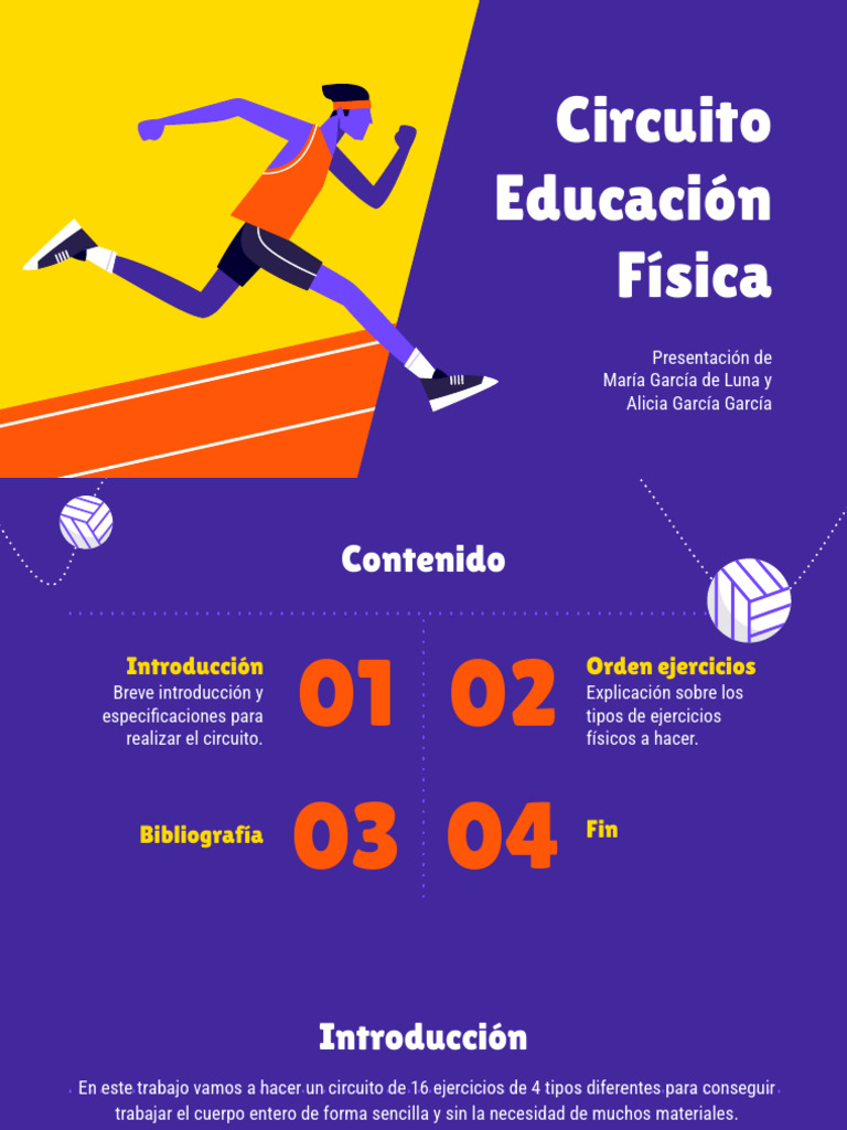 Circuito Educación Física Pdf Anatomía Humana Anatomía