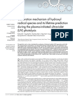 Generation Mechanism of Hydroxyl