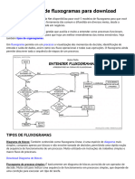 5 Modelos de Fluxogramas para Download