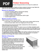Timber Seasoning