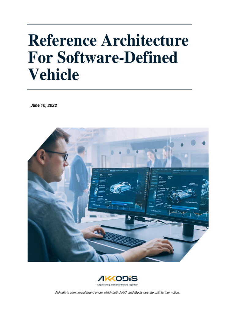 AKKODiS SW Defined Vehicle Reference Architecture F | PDF | Network ...