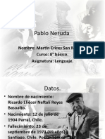 Pablo Neruda. Martin Erices San Martin.