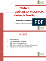 Tema 1. Taxonomía de La Violencia