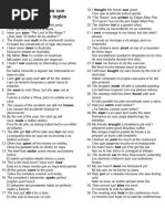 30 Ejemplos de Pasado Perfecto en Inglés | PDF | Verbo | Lingüística