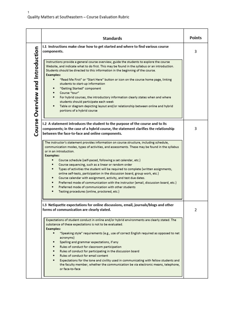 Course Evaluation Guide | PDF | Educational Assessment | Learning