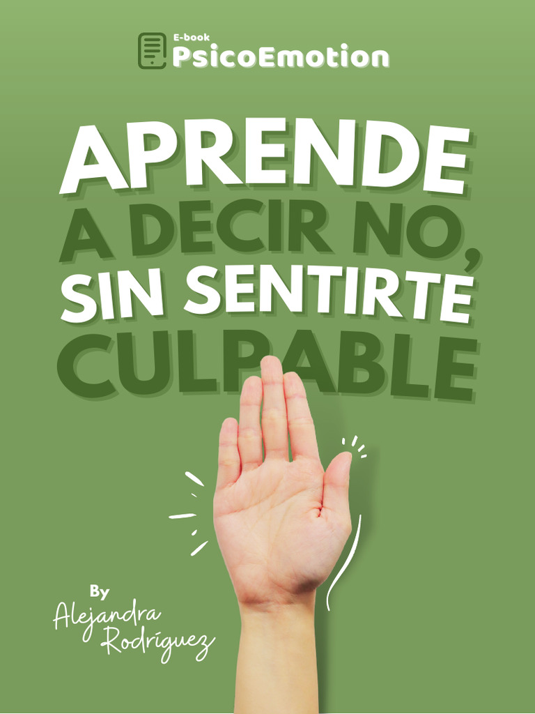 Aprende a Decir No Sin Culpa | PDF | Autoestima | Amor