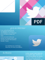 Twitter Diapositiva