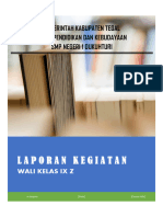 Laporan Kegiatan Wali Kelas