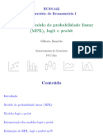 Aula11 - MPL, Logit e Probit