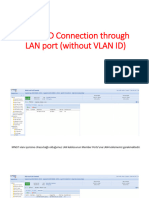 IN-BAND Connection Through LAN Port (Without VLAN ID)