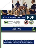 Os Tipos de Choques + Fisiopatologia