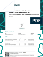 Certificação Análise de Dados - Fundamentos