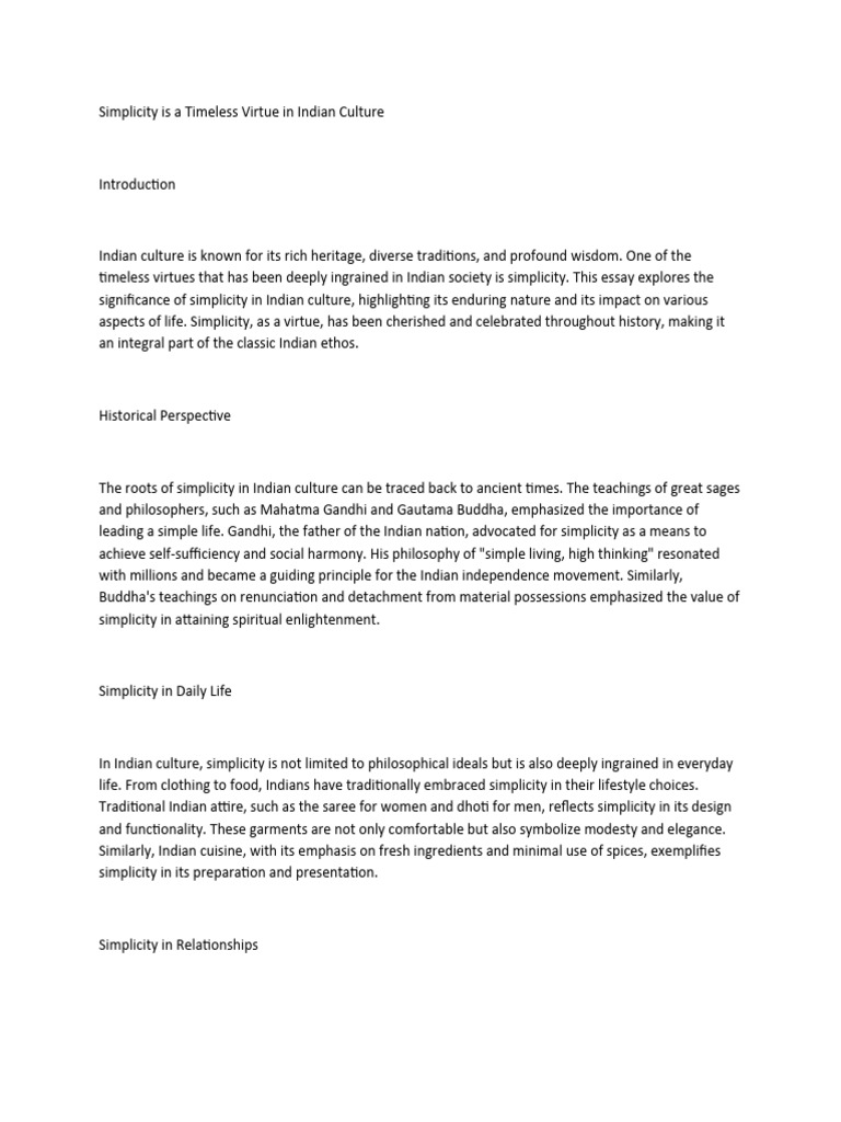 Simplicity | PDF | Spirituality | Simple Living