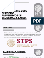 NOM-030-STPS-2009 Servicios Preventivos de Seguridad y Salud