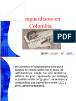 El Vanguardismo en Colombia 2023-09-18
