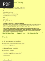 Black Box Software Testing Fall 2005: Gui Regression Automation