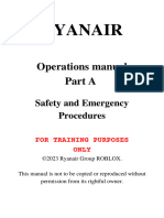 Ryanair RBLX, Operations Manual Part A