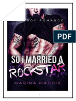 So I Married A Rockstar - A Bad Boy Romance (Então, Eu Me Casei Com Um Rockstar) - Marina Maddix