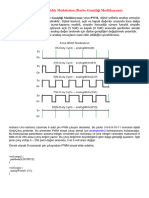 PWM, Pulse Width Modulation (Darbe Genişliği Modülasyonu)