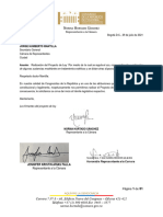 Proyecto de Ley Sustancias Modelantes