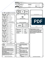 DD 5.0 - Ficha Editavel Automatizada PT BR