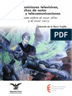 COMPLETO - Retransmisiones Televisivas - Derechos de Autor y Telecomunicaciones