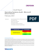 Final Internal Audit Report: Operating Systems Audit - Microsoft Direct Access