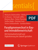 Paradigmenwechsel in Bau - Und Immobilienwirtschaft