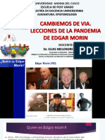 002 - Cambiemos de Via - Edgar Morin - Reflexión