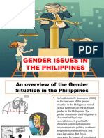 Gender Issues in The Philippines