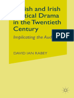 British and Irish Political Drama in The Twentieth Century Implicating The Audience (David Ian Rabey (Auth.) ) (Z-Library)