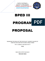 Bped3 Program Proposal 2