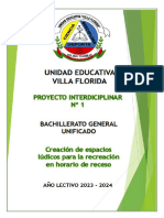 Bachillerato - Proyecto 3 Fases