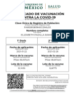 Certificado Vacunacion