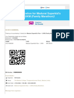 Ticket(s) For Madurai Superkid's Run - 1.0KM (Family Marathon)