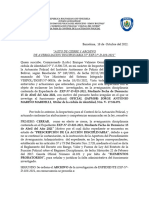 Auto de Cierre y Archivo Icap-D-028-2021 Oficial Jorge Mariño