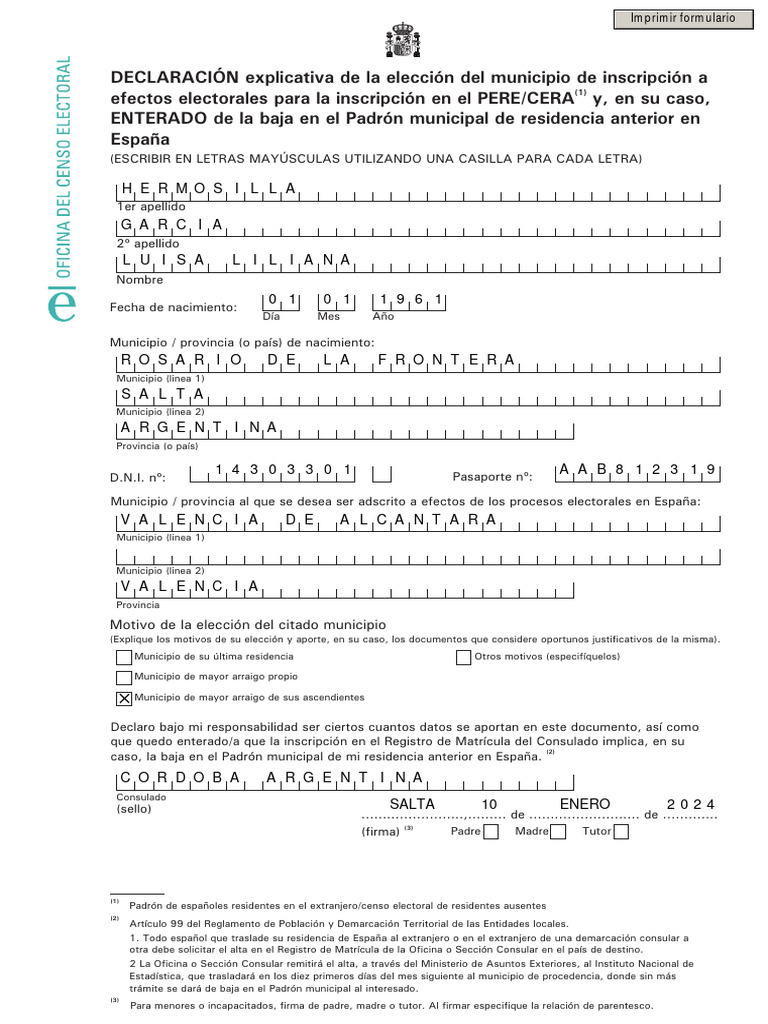 Rmc3 declaraci n explicativa pere cera descargar gratis pdf gobierno