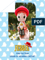 Jessie Toy Story Crochet Doll Free PDF Pattern