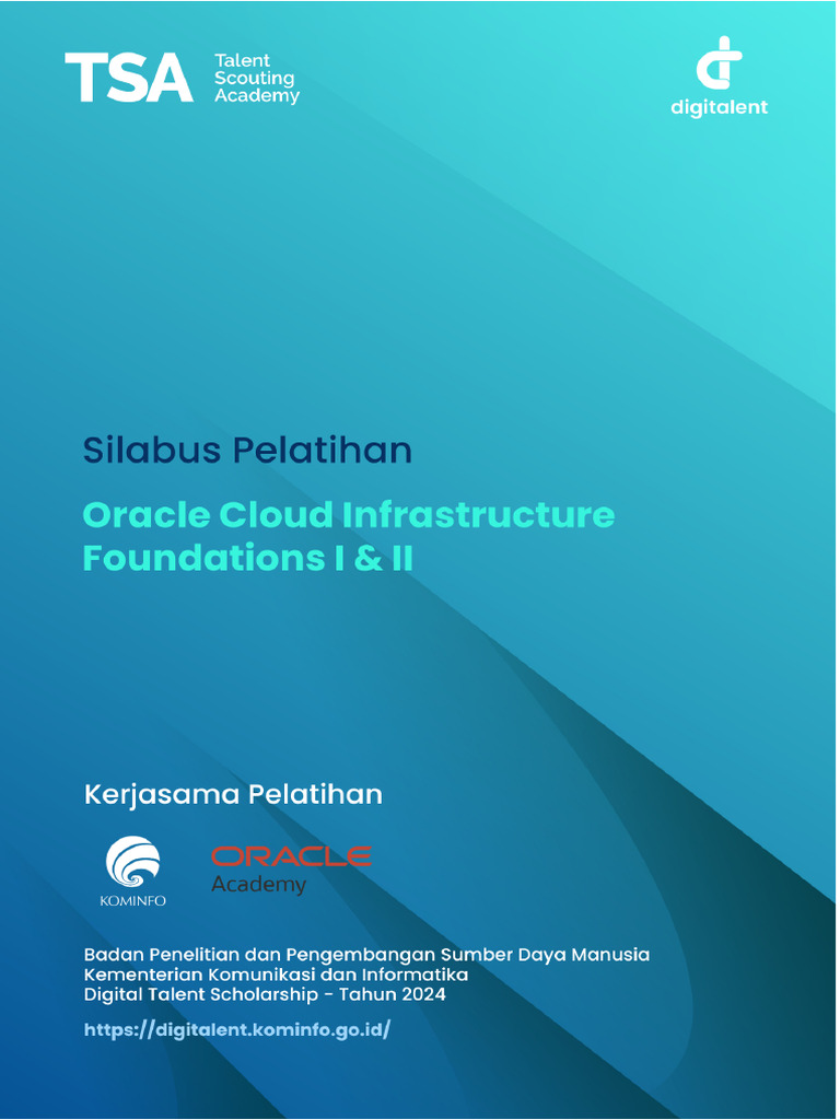 Pelatihan Oracle Cloud Infrastructure 2024 | PDF