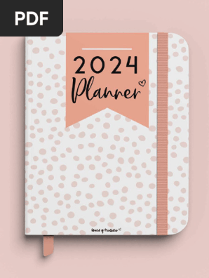 2024 Digital Planner - Sunday Start - World of Printables