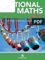 National Maths Year 10 Sample