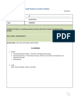 Drainage - Worksheet 1