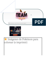 Imágenes de Pokémon para Colorear (E Imprimir) - Team Eevee