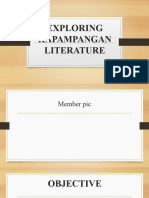 Exploring Kapampangan Literature 1