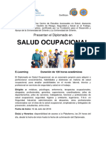 Diplomado en Salud Ocupacional Virtual 072018