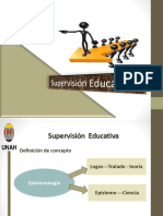 Supervision Educativa, I Unidad