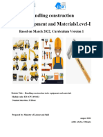 M05 Tools, Equipment and Materials