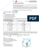 Tema 14 Movimiento Circular Uniforme Variado. (MCUV)
